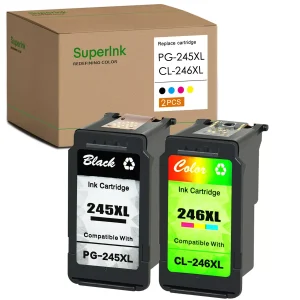 Greencycle PG-245XL CL-246XL Ink Cartridge 