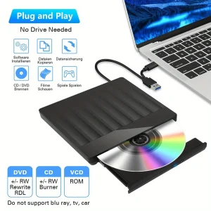 External CD DVD Drive Burner
